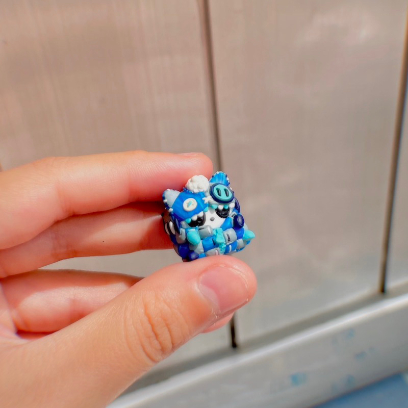 Artisan Keycap Clone XANH BIÊN BIẾC