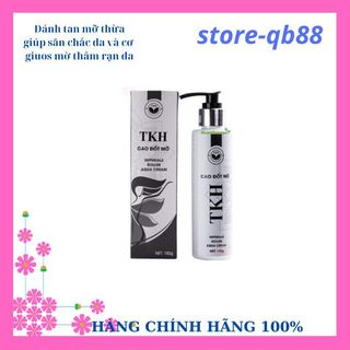 Cao đốt mỡ TKH - Kem tan mỡ Trần Kim Huyền - Hỗ trợ tan mỡ thừa, Giúp săn chắc da, cơ và mờ thâm rạn da