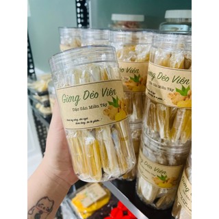 Hủ 500g mứt gừng dẻo viên thơm ngon