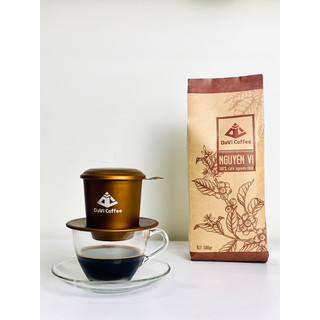 Cà phê davi coffee - nguyên vị 500g cà phê gia truyền cà phê xay nguyên chất bột cà phê pha phin