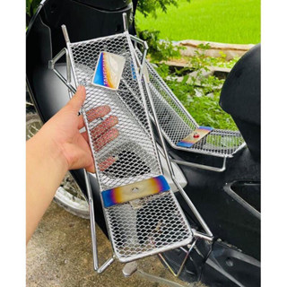 Baga lượn lưới Xiken kèm tem titan dành cho xe máy wave 110, 100cc, 50cc