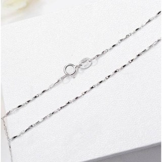 Dây chuyền xi bạc 925 sáng bóng