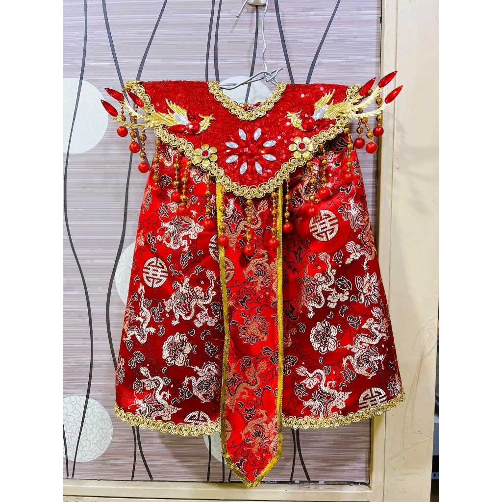 CX01 - BỘ ÁO MÃO BÀ CHÚA XỨ THÁNH MẪU 50CM