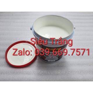 Sơn màu Siêu Trắng sơn chậu cảnh supon