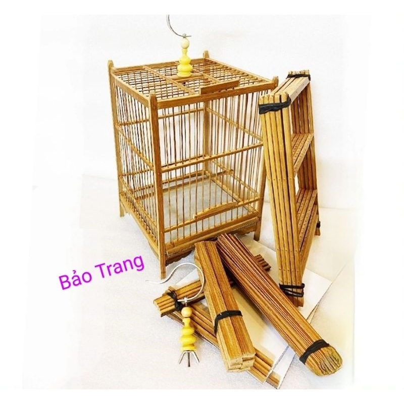 Khung lồng chim khuyên,hút mật Bảo Trang kèm móc.