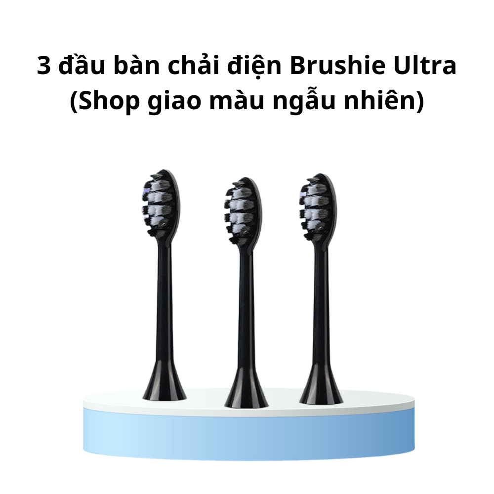 [HÀNG TẶNG-Gift] Sét 3 đầu bàn chải Brushie thay thế - Giao ngẫu nhiên