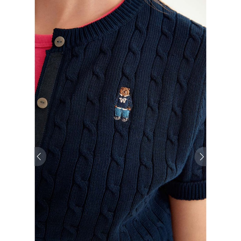 Áo candigan len cộc Whoau gấu_đủ bill