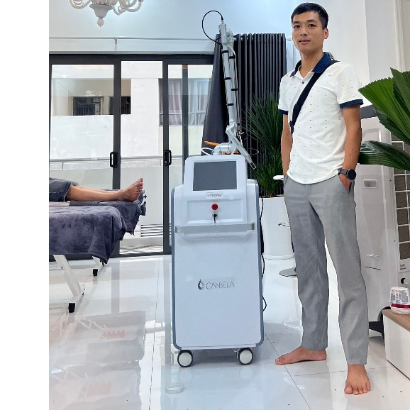 Máy laser Pico Way trục khuỷu, Máy xóa xăm xóa nám tàn nhang