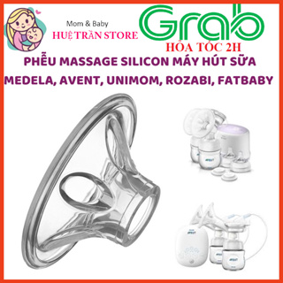 Phễu Massage Silicon Máy hút sữa Medela ,Avent, Spectra, FATZBABY, Rozabi