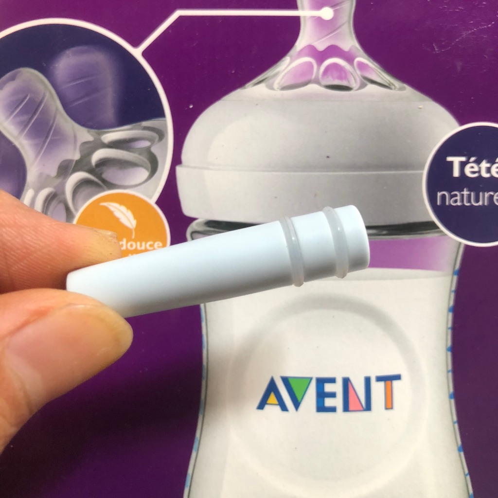 Đầu nối dây hơi máy hút sữa Avent hoa tuyết, Avent hoa anh đào. Phụ kiện thay thế máy hút sữa Avent