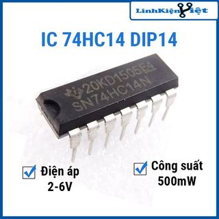 Ic 74hc14 hex inverter schmitt trigger