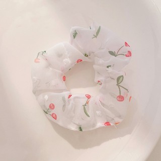 Scrunchies đeo tay cột tóc trơn hottrend
