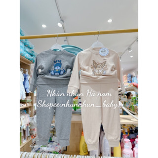 Bộ nỉ chui đầu b023 của bons99 size từ 6-9m đến 3–4y
