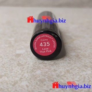 Son Re.vlon màu đỏ hồng Love That Pink 435 của Mỹ