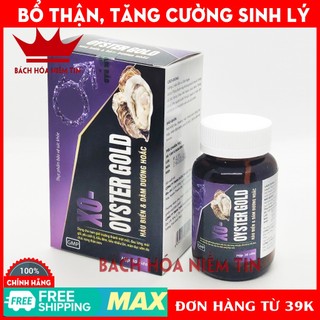 Viên uống hàu biển XO - OYSTER GOLD - Green - Giúp bổ thận tráng dương, mạnh gân cốt tăng cường sinh lý nam,hộp 30 viên