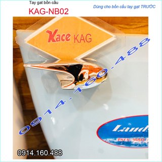 Tay gạt bồn cầu, Tay gạt dùng bàn cầu gạt trước, tay gạt dùng cho bồn cầu gạt phí trước KAG-NB02.