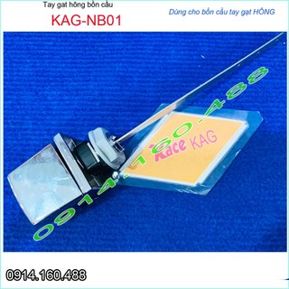 Tay gạt xả bàn cầu KAG-NB01, tay gạt hông thùng xả cầu Inax C117, C333, C711 và các bồn cầu gạt hông tương tự