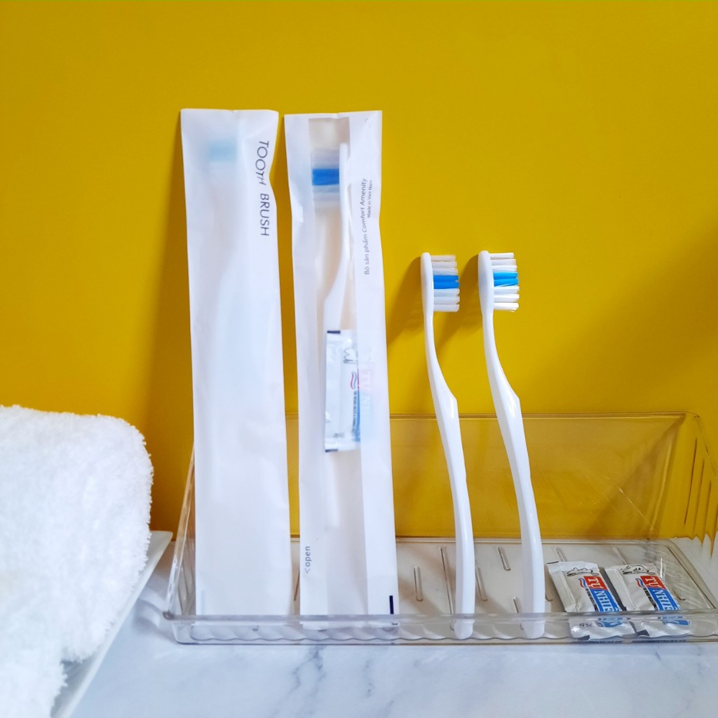 Bàn chải khách sạn - 100 Bàn chải và kem gói dành cho nhà nghỉ, khách sạn