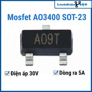 Ao3400 mosfet sot-23 5a 30v n-1ch