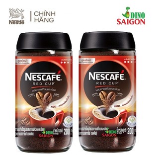 Combo 2 Hũ Cà phê hòa tan kết hợp Cà phê rang xay Nescafé Red Cup