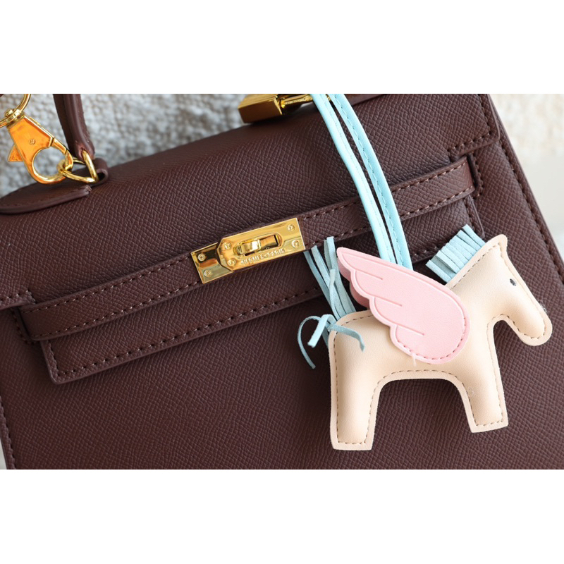 Túi Hơi mệt Keny new Bản da thật 2 box  25cm 5 mầu kèm dây bản to hot hot hot