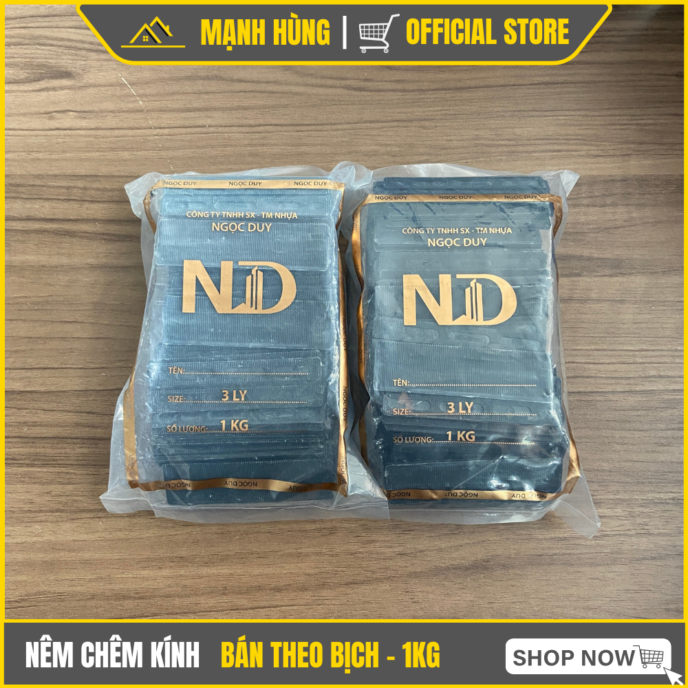 Nêm nhựa chêm kính 3mm - 5mm, Nêm vát, Đệm kê kính