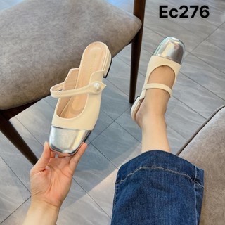 Sandal nữ 2 phân quai dán đính ngọc và đính hoa m052