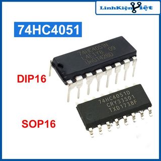 Ic chức năng 74hc4051 dip16/sop16