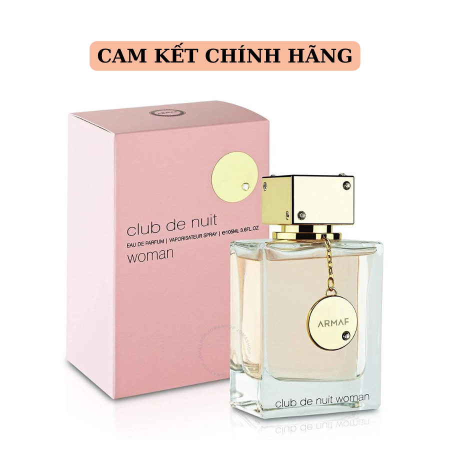 Nước hoa nữ Club De Nuit Woman Armaf ngọt ngào quý phái sang trọng quyến rũ EDP 105ml