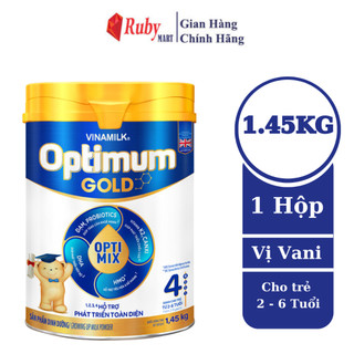 [Date T3/25] Sữa bột Vinamilk Optimum Gold Số 4 Lon 1.45kg