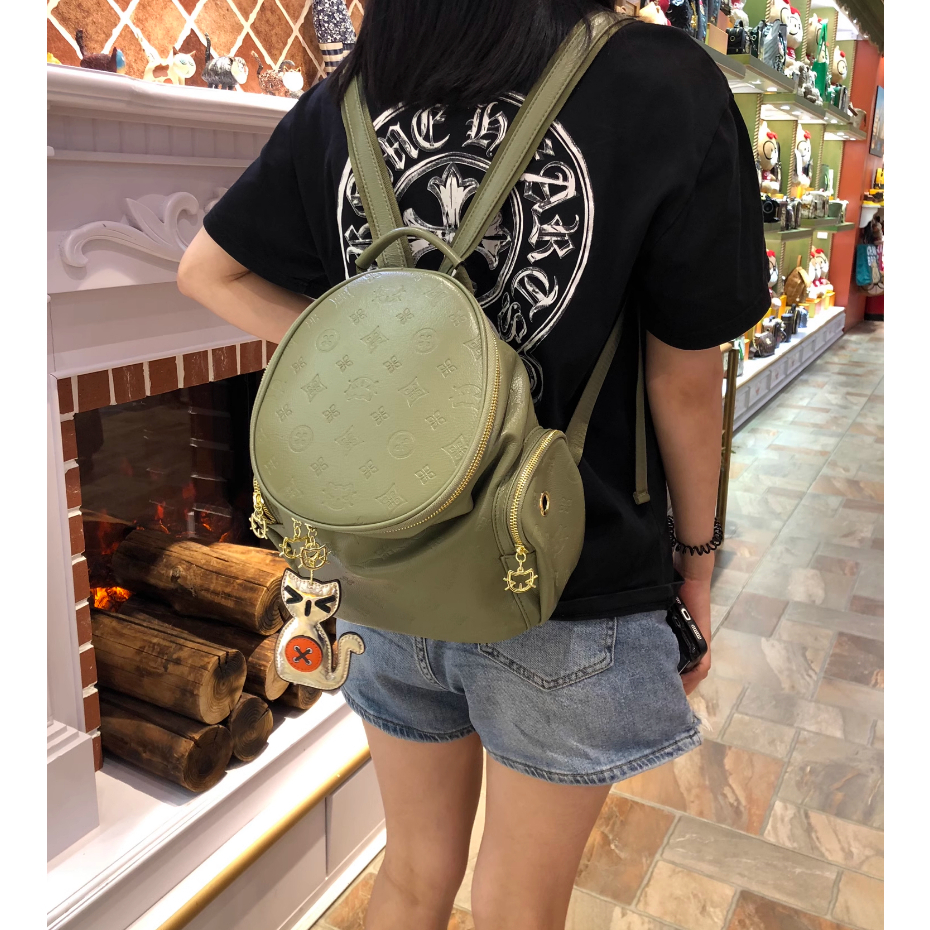 Balo Thời Trang Sammao & Cream Bear Cho Nam Nữ Độc Đáo M1440-4