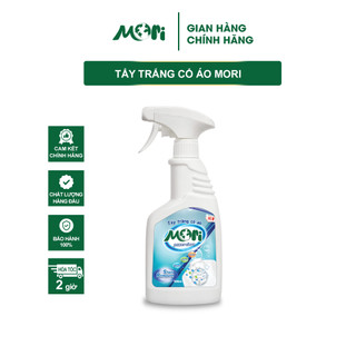 Tẩy Trắng Cổ Áo MORI 500ml, chuyên tẩy các vết bẩn, vết mồ hôi cổ áo, cổ tay MR017