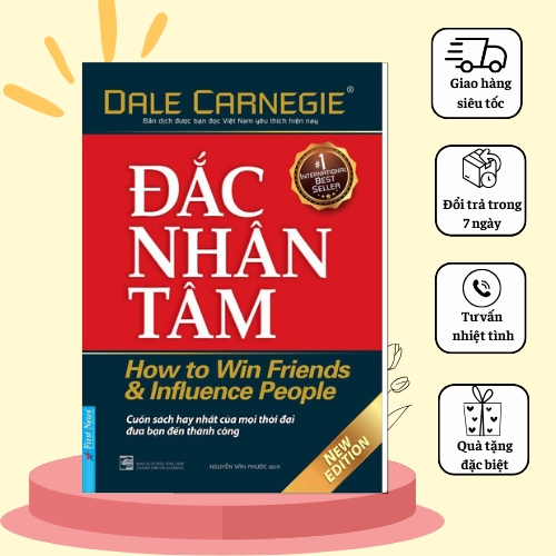 Combo - Sách Đắc nhân tâm + Quẳng gánh lo đi và vui sống