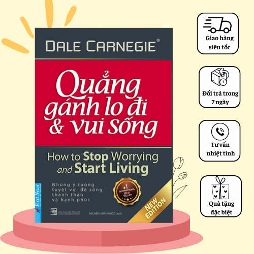 Combo - Sách Đắc nhân tâm + Quẳng gánh lo đi và vui sống