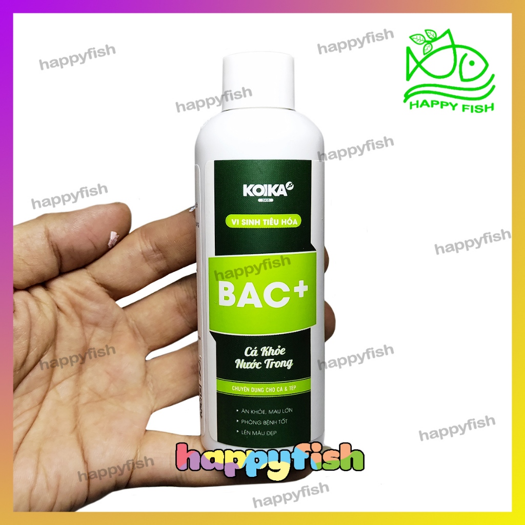 Vi Sinh Tiêu Hóa BAC+ - Ổn định hệ tiêu hóa cá cảnh