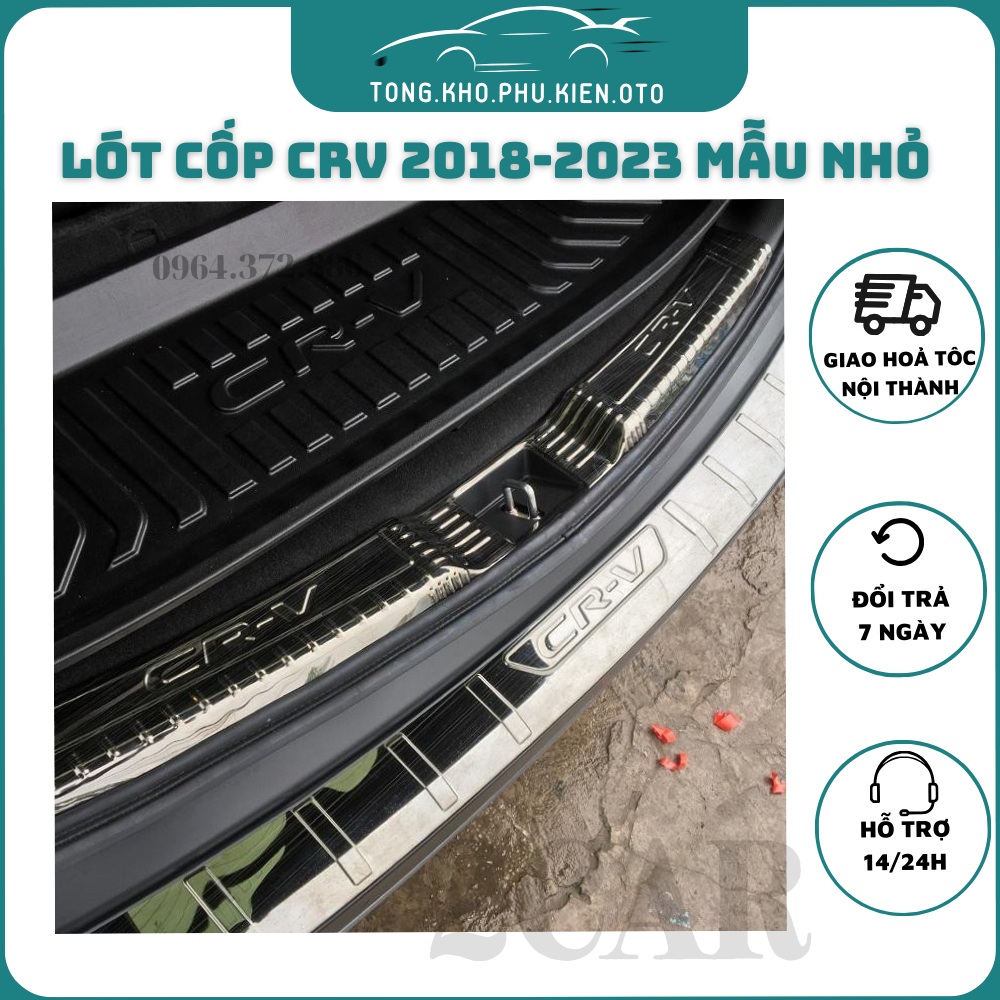 Lót cốp nhựa xe Honda CRV 2013-2017, 2018-2022
