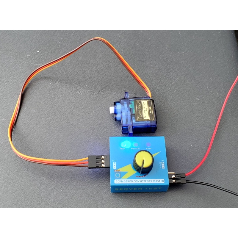 Mạch Test Động Cơ Servo (Tét Servo) Thiết Bị Kiểm Tra Tốc Độ Động Cơ RC Servo Esc