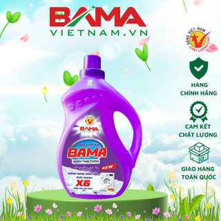 Nước Giặt Xả Sinh Học BAMA X6 3,6kg - Nước Giặt Xả Đậm Đặc Bama - Sữa Giặt Sinh Học An Toàn Cho Trẻ Nhỏ
