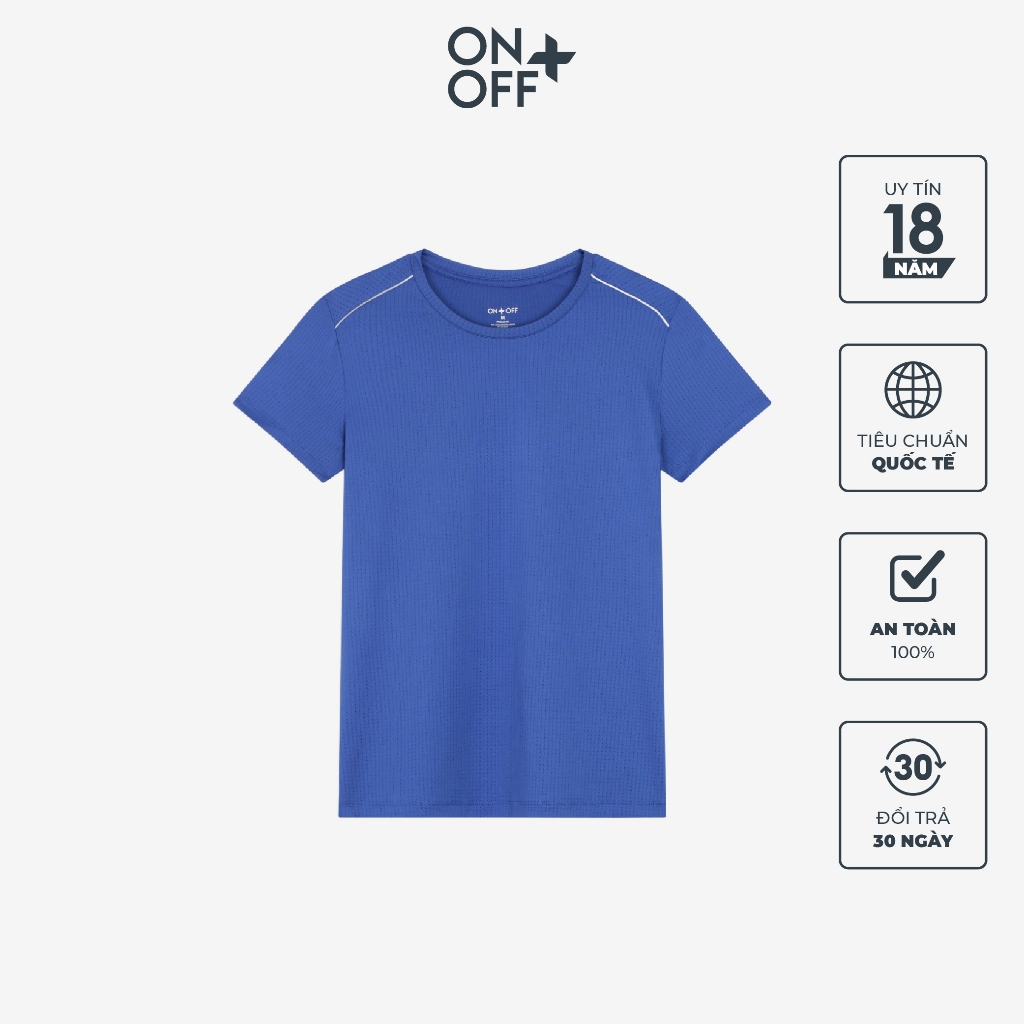 Clearance sale | Áo T-shirt nữ Coolmax ONOFF thoáng mát, thoát ẩm vượt trội - H16TS19048