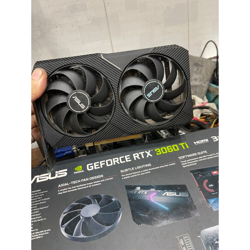Vga Asus RTX 3060ti/8G chuyên games