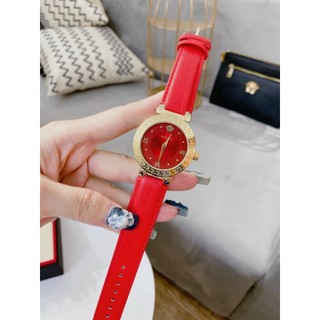 [SIÊU CHẤT] Đồng hồ nữ Versace dây da độc đáo [kèm ảnh thật]
