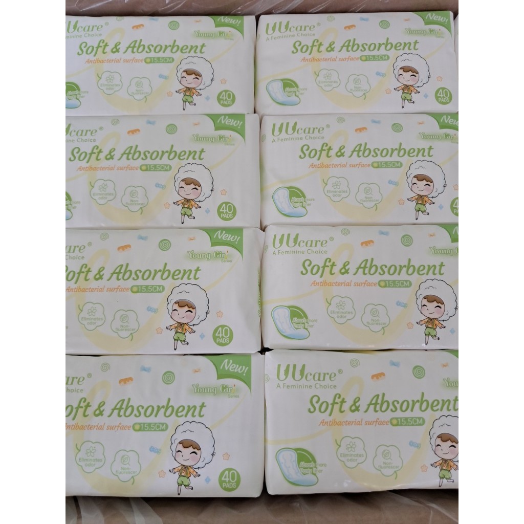Băng vệ sinh UUcare Singapore Young Girl hàng ngày 15,5cm gói 20 miếng