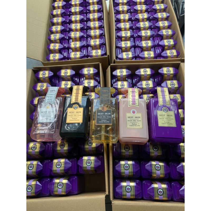 Sữa tắm nước hoa Sexy Skin Pháp 600ml