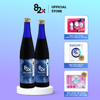 Combo 82X Classic “TRẮNG MỊN DA TUYẾT – THANH KHIẾT HOA LÊ” Dạng Nước, 500ml/Chai Đến Từ Nhật.