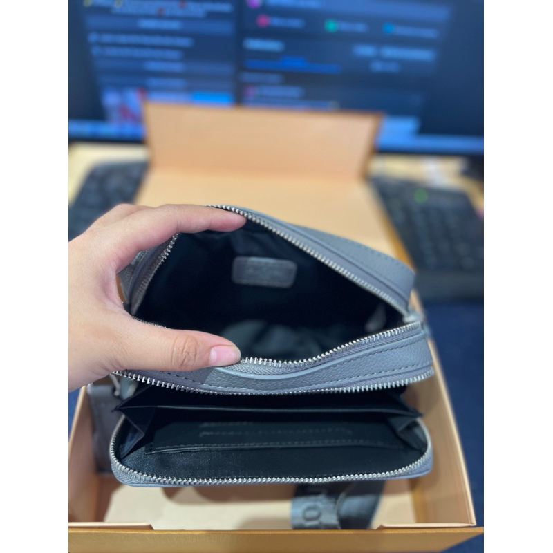 Túi đeo chéo nam thời trang cao cấp size 20x12 hàng full box vip