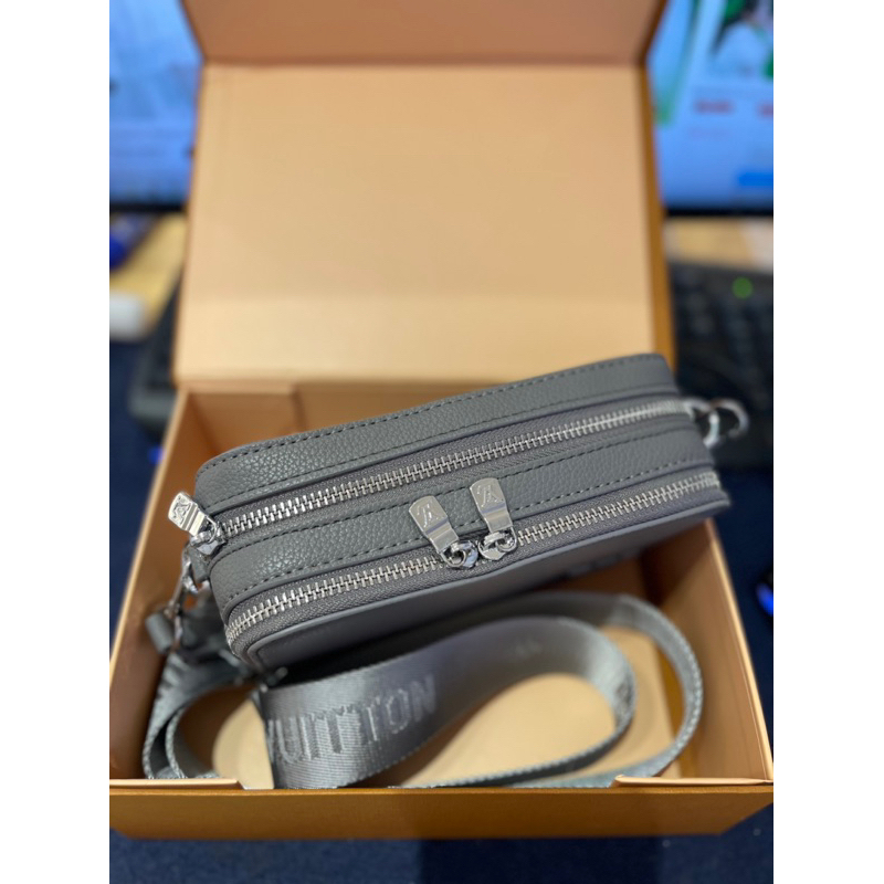 Túi đeo chéo nam thời trang cao cấp size 20x12 hàng full box vip