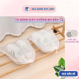 Túi đựng giày dép chất liệu vải không dệt - Túi rút đựng giày du lịch miệng dây rút siêu rẻ (TGR37)