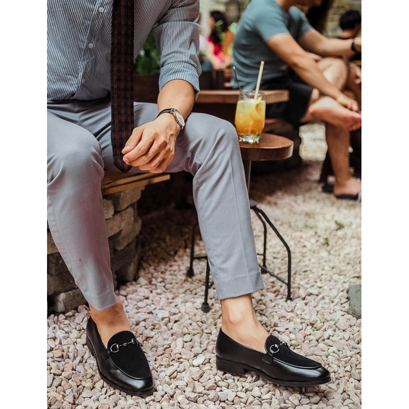 Giày tây công sở nam, Dòng da cao cấp Đế phíp đã khâu - Mã MK42