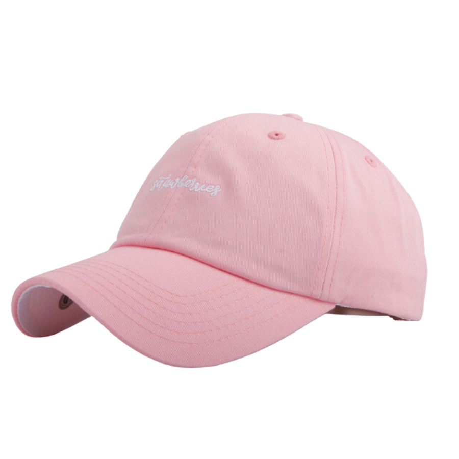 PREMI3R Nón dadhat CCstrawb PINK FL487 phong cách chất và sang trọng phong cách Hàn Quốc 2034