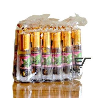 Bộ 12 chai dầu gió thảo mộc Thái Lan hương bạc hà Thái Lan Mỗi chai 8ml